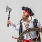 Viking Axe Prop,Plastic Toy Axe Viking Costume Accessories,Halloween Pirate Axe Cosplay Party