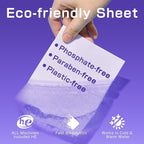 Soulink Lavender Laundry Detergent Sheets, 240 Loads - Eco-Friendly, Plant-Based, Hypoallergenic, No Plastic Jug