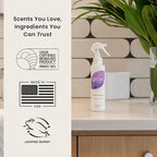 Grow Fragrance Scented Fabric and Room Air Freshener Spray - Certified Non-Toxic, 100% Plant-Based Essential Oils - 5 oz (Lavender Blossom 2-Pack)