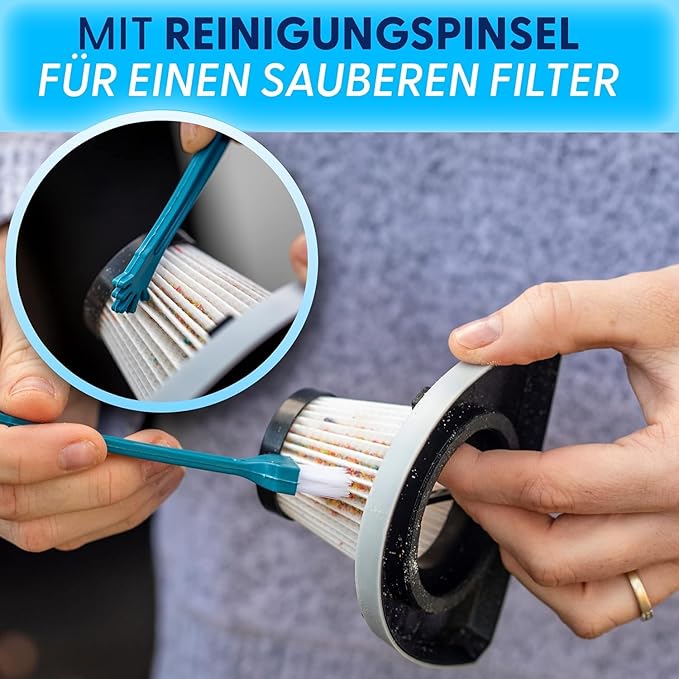 ThisWorx Car Vacuum Cleaner - Portable Handheld Mini Vacuum Cleaner W/ 16ft Cord, Bag, & Attachments - Small Vacuum for Car, RV, Boats, Travel