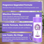 Lavender Scent Floor Cleaning Solution, 1L 33.8Fl Oz, Compatible with Ecovacs X1/X2/X5/X9/X11/T20/T30/T50/T80/N20/N30 Series and all other Robot Vacuum Cleaners, Deep Cleans, Residue-Free & Pet Safe