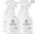 BRIOTECH Sanitizer Disinfectant Hypochlorous Spray, Kill 99.99% of Viruses & Bacteria, Control Mold, Eliminate Odor, Gentle for Nursery & Play Rooms, Food Contact Surface Sanitizer, 32 fl oz (4 Pack)
