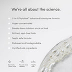 Dirty Labs | Dishwasher Detergent and Booster | Scent Free | 48 Loads (1 lb) | Ultra Clean, Spot Free, Quick Wash Optimized | Hyper Concentrated