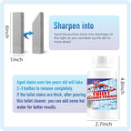 Pumice Stone for Toilet Cleaning Bowl Stick, Pumice Stone for Cleaning Hard Water Ring Remover for Household Clean Toilets, Bathroom, Kitchen Sink, Grill 2+2pcs