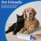 Lint Rollers Refills for Pet Hair Extra Sticky 540 Sheets Portable Pet Lint Remover for Clothes, Furniture, Carpet, Dog and Cat Hair Removal