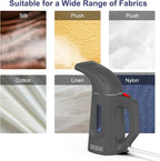 Steamer for Clothes Wrinkle Removes, Portable Handheld Garment Steamer, Clothes Hat Steamer for Home and Travel with Automatic Shut-Off Safety Protection,180ML,800W (Dark Grey)