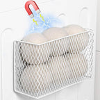 Magnetic Dryer Ball Holder For Laundry Room Organization And Storage, Metal Hanging Lint Bin Basket, Iron Mesh Dryer Ball Container Box Organizer