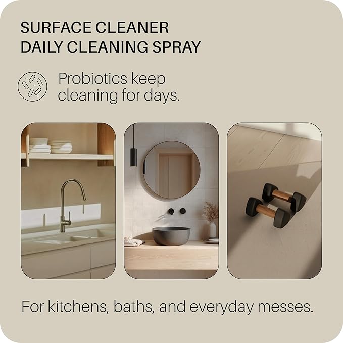Everneat Oven Cleaning Kit: Natural Oven Cleaner and Kitchen Cleaner | Heavy Duty Oven Cleaner & Oven Rack Cleaner Kit | Fume-free & Safe to Clean All Ovens (Lift) | Refillable Plastic Jar & Bottle