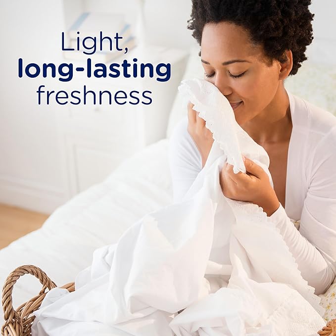 Downy Light Laundry Scent Booster Beads, White Lavender Scent, 12.2 OZ, In-wash fabric beads designed to be gentle with a light boost of scent, No Heavy Perfumes