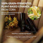 hetras Textile Perfume | Santal Fresh - Sophisticated Woody Scent | Long-Lasting Subtle Fragrance Wrinkle Release Spray | Travel-Size Linen Freshener | Made with Natural Essential Oils, 2.7 fl. oz.