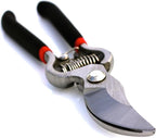 GARDEN GURU Classic Bypass Pruning Shears Clippers – Heavy Duty Forged Steel Garden Pruners – Safety Lock – Non Slip Comfort Grips – Cuts up to 1” – Professional Bypass Pruners for Gardening (4 Pack)