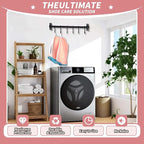 Upgrade Strong Clean Siliconic Shoe Washing Machine Bag 2 Pcs, XXXL Honeycomb Mesh Laundry Bag for Sneakers, Running Shoes, Sock, Delicates and Toys(40x25x25cm)