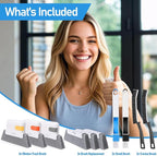 Palksky Window Track Cleaner Set, Window Groove Cleaning Brush Tools, 7 Pieces