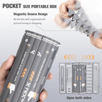 Xnix Electric Precision Screwdriver Set, 127-in-1 Magnetic Bits, Rechargeable USB-C, LED Light, Manual & Electric Modes, Cordless Portable Repair Tools Kit for Electronics, Phones, Laptops
