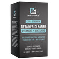 Overnight + Whitening Retainer Cleaner, Remove Stains, Discoloration, and Plaque | 4 Month Supply | Denture Cleanser with Whitening Boost,120 Tablets by M3 Naturals