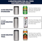 YETI Rambler 12 oz. Colster Slim Can Insulator for the Slim Hard Seltzer Cans, White