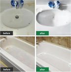 styleonme Tub and Tile Spray Paint White, 450ml 1 pack, Diy Countertop Paint Kit, Suitable for Ceramic, Porcelain, Fiberglass, Bathtub, Tile, Bathroom wall Repair Spray Paints