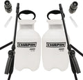 Chapin 22000 Pump Sprayer, 1 Gallon, Lawn and Garden, Hand Pressurized, Anti-Clog Filter, Adjustable Spray Nozzle, Spraying Plants, Watering, Weeds, Fertilizer and Pests, Translucent, Pack of 2
