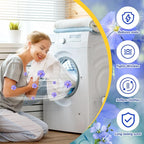 600 Count Flax Scent Dryer Sheets Fabric Softener Fresh Scent Dryer Sheets Bulk Naturally Softens and Removes Static Cling, Ideal for Large Households, Sensitive Skin