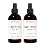 Muse Apothecary Flush Ritual - Aromatic & Refreshing Toilet Spray, Use Before You Go, 2 oz, Infused with Natural Essential Oils - Aloe + Eucalyptus + Lavender, 2 Pack
