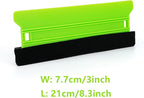2Pcs Plastic Felt Squeegee, 8.3inch Long Wallpaper Smoother, for Clean & Smoothing, Vinyl Wrap Squeegee, Window Tint Squeegee, Vinyl Scraper, Decal Applicator, Scratch-Free