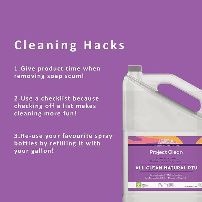 All Clean Natural, Eco Friendly Product & Cleaning Supplies, Multi-Surface Cleaner, Multi-Purpose Cleaner, Ready to Use, Household cleaner, BioPreferred Certified