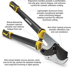 Jameson Heavy-Duty 32″ Geared Bypass Lopper | 1-3/4″ Cutting Capacity | Compound Lever & Gear Technology | Aluminum Frame | Non-Stick Blade