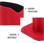BESPORTBLE Red Oxford Cloth Eyeglasses Holder Stand for Desk and Nightstand Stable Upright Support Glasses Organizer for Home and Office Protective Display for Sunglasses and Eyewear