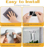 All-Purpose Shower Squeegee for Glass Doors, Silicone Squeegee for Bathroom, Shower Doors, Mirrors, Tiles, 10 inch, Grey