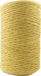 1mm x 1500 Feet Yellow Jute Rope, Twine for Gardening Tomato Climbing Plant Tie Floristry Crafts Gift Wrapping Packing Decor