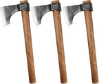 Throwing Axe Set, 16.5" Throwing Tomahawk with 1065 High Carbon Steel & Wooden Handle, Perfect for Axe Throwing Game for Backyard, Competition and Recreation