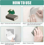 30Pcs 4 Inch Drywall Patch, Wall Repair Patches, Self-Adhesive Fiberglass Repair Kit Dry Wall Hole Repair Patch for Aluminum Metal Sheetrock Ceiling (4"x 4")