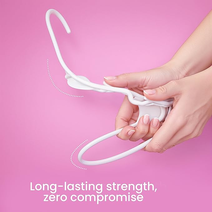 Utopia Home Plastic Hangers 200 Pack - Perfect Space Saving Clothes Hanger - Durable and Strong - Perfect Closet Organizers with Shoulder Grooves (White)