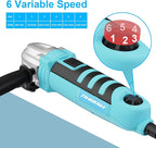 Oscillating Tool, 2.5A Oscillating Multi Tool with 3° Oscillation Angle, 22000 OPM Variable Speeds Multi-Tool Kit for Cutting, Sanding, Grinding, Scraping, 17 Accessories & Universal Interface