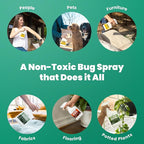 Cedarcide All-Purpose Bug Spray | Kill and Control Mosquitos, Fleas, Ticks, Ants | Made with Natural Essential Oils | Use on People, Pets & Kids (Cedarwood, Pint (16 Oz.))