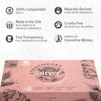 Grab Green Stoneworks Cruelty-Free Dryer Sheets | Softens Fabrics, Freshens Clothing & Reduces Static-Cling and Wrinkles | Plant Based | Rose Petal Scent (160 Sheets)