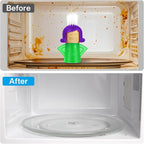 Spardar Angry Mama Microwave Oven Steam Cleaner, Microwave Cleaner Disinfects With Vinegar and Water for Kitchens, The Fun and Easy Way to Steam Clean Crud with Amazing Results
