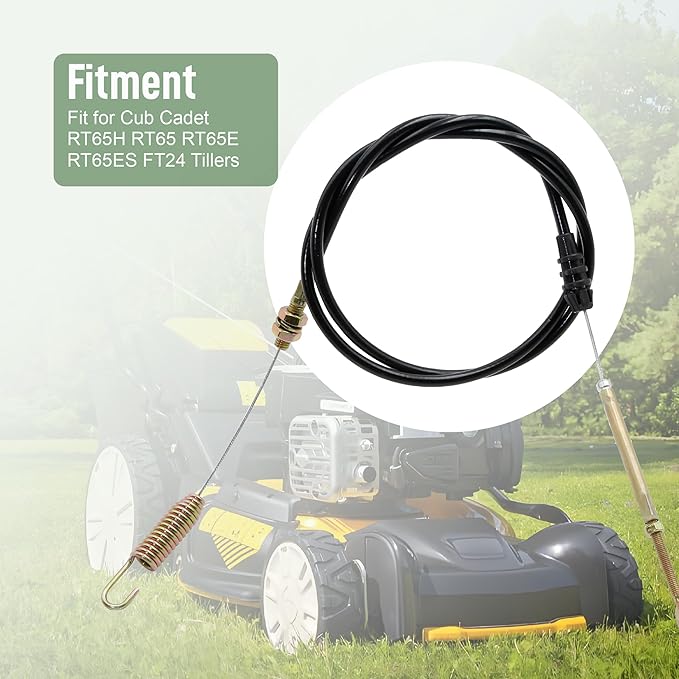 Clutch Cable Fit for Cub Cadet RT65H RT65 RT65E RT65ES FT24 Tillers Replace 946-1117 746-1117
