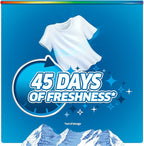 Purex 4-in-1 Laundry Detergent Pacs, Mountain Breeze, 66 Count, Brightening and Whitening, Powerful Clean, Tough on Stains, Boost of Freshness