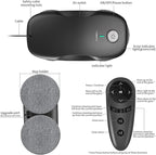 Tosima W2 Window Cleaner Robot, Automatic Cleaning with Intelligent Path Planning, 3800Pa Suction Power, Edge Detection Technology, Remote Control