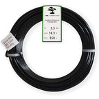 Anodized Aluminum 2.5mm Bonsai Training Wire 250g Large Roll (60 feet) - Choose Your Size and Color (2.5mm, Black)