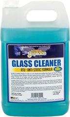 Gliptone Glass Cleaner, Ready-to-Use with Anti Static/Non-Streak Formula, Repels Lint & Dust, Safe for All Glass and Hard Surface Applications (1 Gallon)