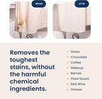 Natural Laundry Detergent for Sensitive Skin | Eco Friendly, Plant Based, Baby Clothes Safe | Clean & Easy Powder to Liquid, 6 Pack Refill Detergent, NO Jug | Signature Scent, 300 Loads