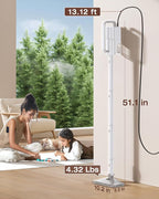 LABIGO 10-in-1 Steam Mop with Detachable Handheld Steamer, 350ml Tank, 10s Heat-Up, 248°F Steam Cleaner, 2-Level Control and Swivel Head for Floor, Carpet, Tile - Lightweight and Multi-Surface