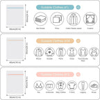 5-Pack Mesh Laundry Bags for Delicates | Zippered Wash Bags for Bras, Shoes, Travel, College Dorm Essentials in 3 Sizes (2 Small, 2 Medium, 1 Large)