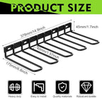 2 Pack Power Tool Organzier Wall Mount, Thicked Heavy Duty Drill Holder, Drill Storage Rack Organizer for Dewalt Milwaukee Ryobi Cordless Tools