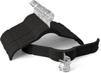 Sishynio Premium Velvet Hangers 50 Pack - Space-Saving Closet Organizer for Clothes, Non-Slip Flocked Design, Ideal for Shirts and Coats (Black)