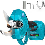 Cordless Electric Pruning Shears Compatible with Makita 18V Battery, Portable Pole Pruner with LCD Display & Imported SK7 Steel Blades,1.5-2-Inch Cutting Diameter for Gardening Shears