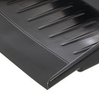 Carlisle FoodService Products Heavy Duty Dust Pan with Handle – Durable Plastic, 8 Inch Dust Pan for Home, Kitchen, and Commercial Use, 24 Pack, Black