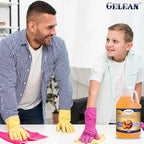 Multi-Purpose Enzyme Cleaner - MADE IN USA - Concentrate MAKES 64 GALLON - Stain and Odor Eliminator - ORANGE ENZYME - Odor Floor Cleaner All Purpose 128 oz